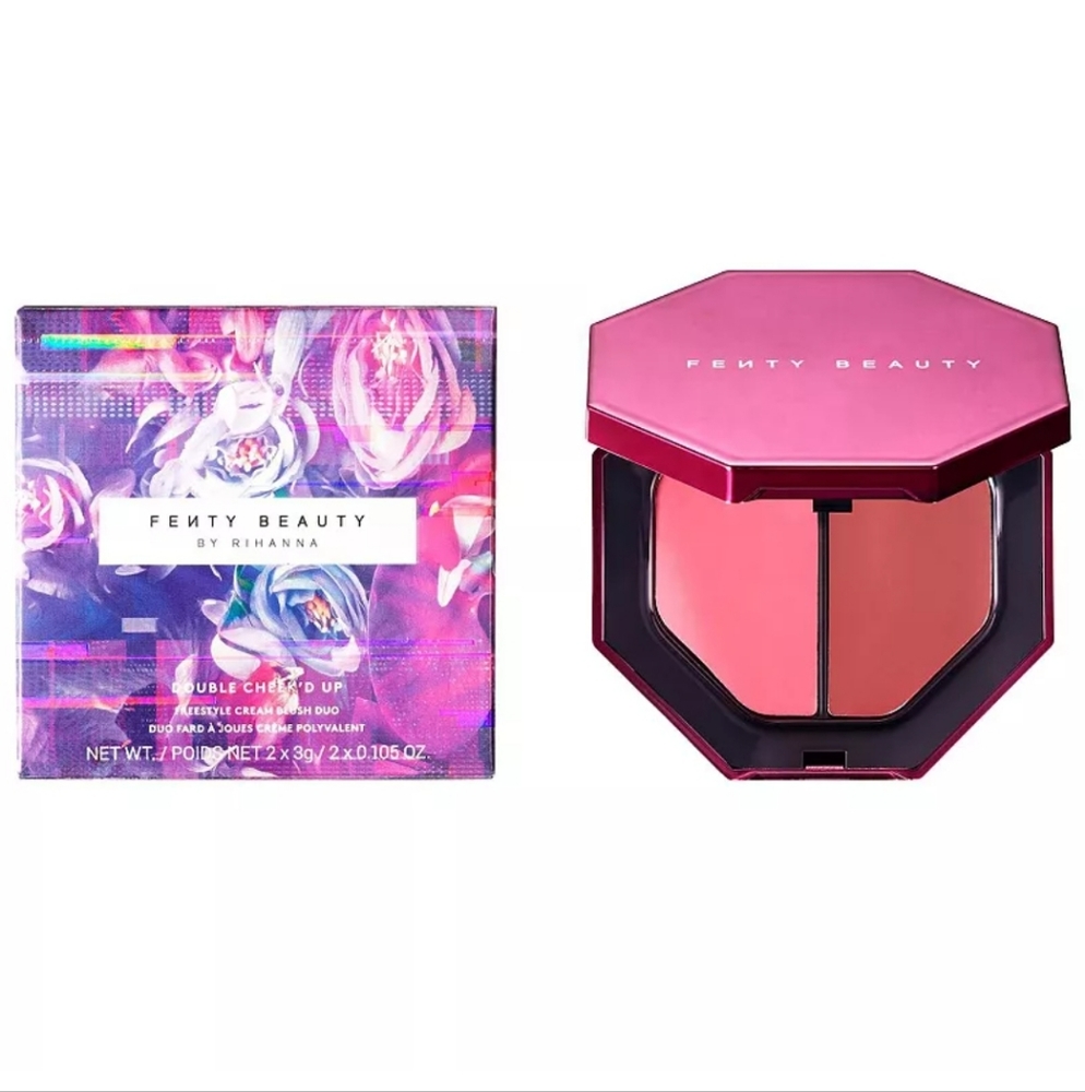 FENTY BEAUTY  Double Cheek'd Up: Freestyle Cream Blush Duo